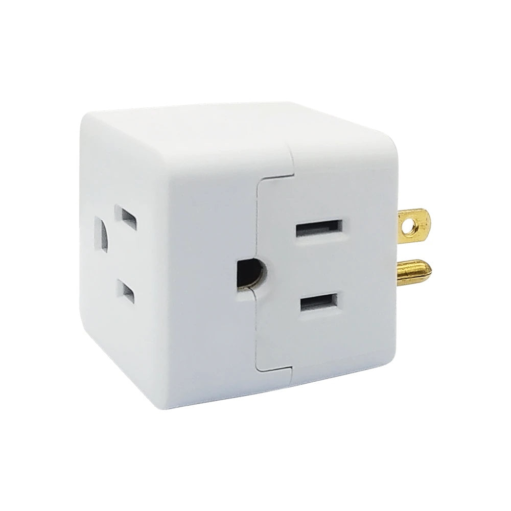 3 Outlet Cube Adapter 3 Outlet Cube Adapter